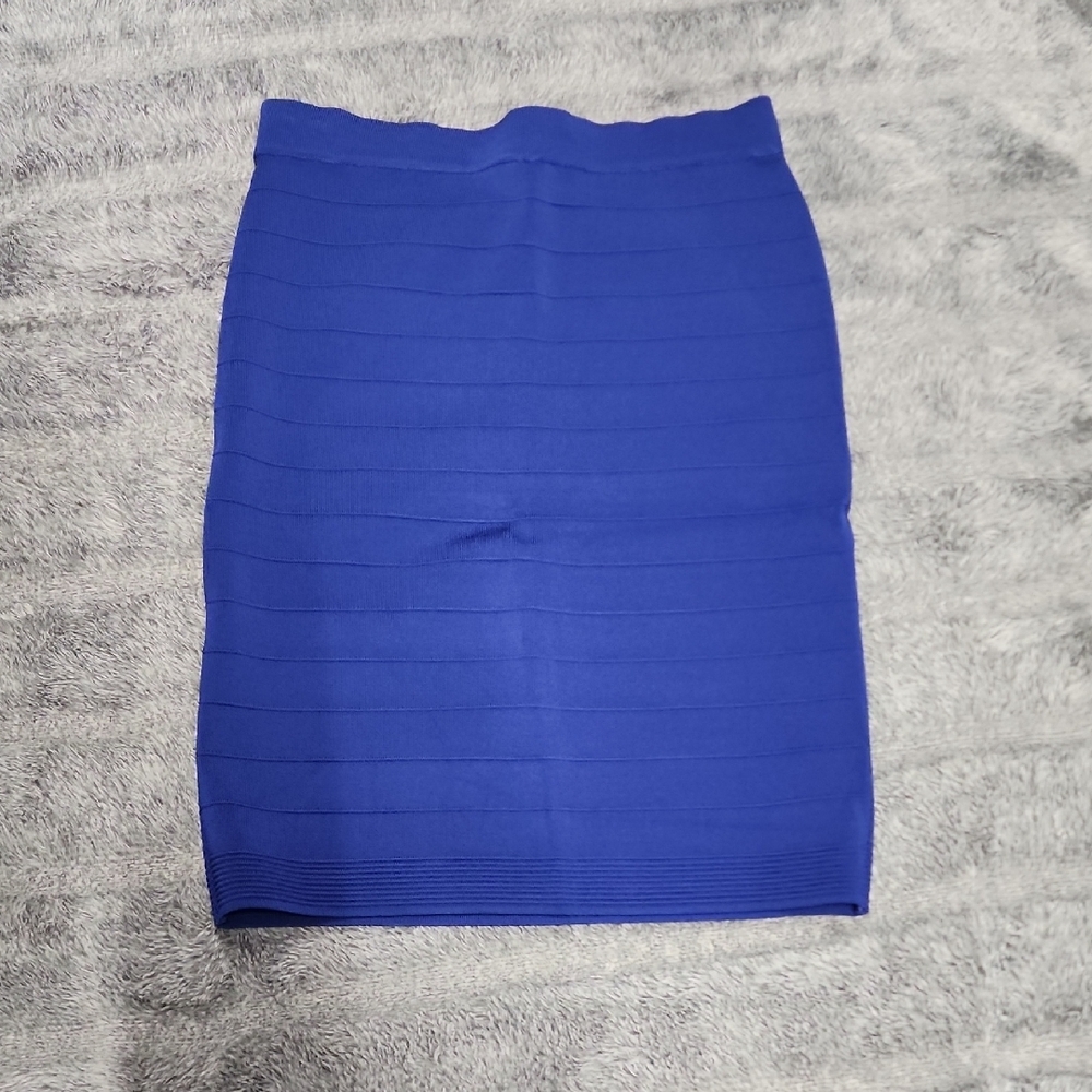 Elegant Blue Women's Skirt